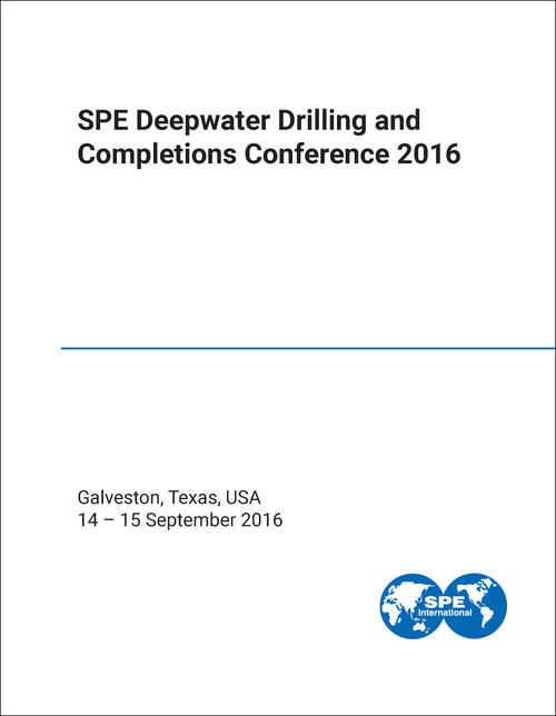 DEEPWATER DRILLING AND COMPLETIONS CONFERENCE. SPE. 2016.