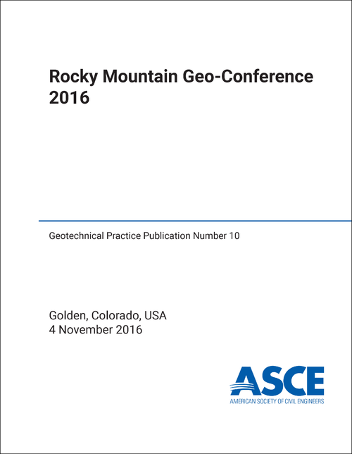 GEO-CONFERENCE. BIENNIAL ROCKY MOUNTAIN. 2016.