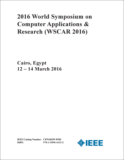 COMPUTER APPLICATIONS AND RESEARCH. WORLD SYMPOSIUM. 2016. (WSCAR 2016)