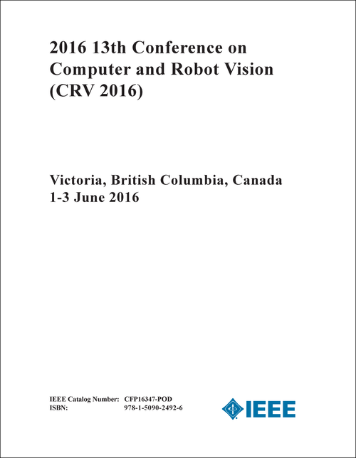 COMPUTER AND ROBOT VISION. CONFERENCE. 13TH 2016. (CRV 2016)