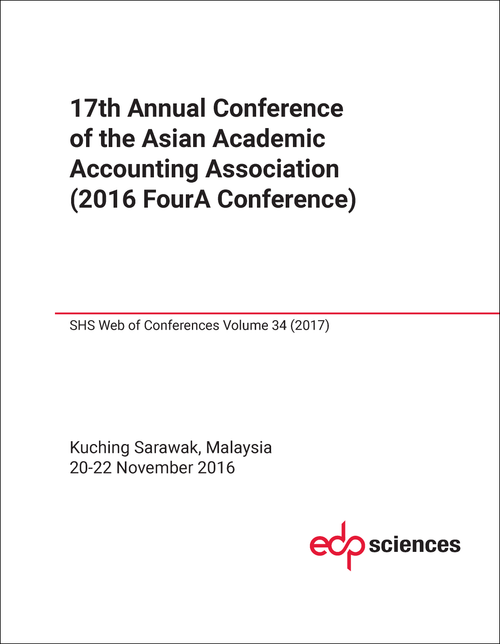 ASIAN ACADEMIC ACCOUNTING ASSOCIATION. ANNUAL CONFERENCE. 17TH 2016. (2016 FourA Conference)