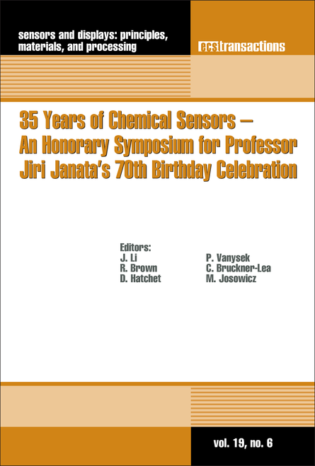 35 YEARS OF CHEMICAL SENSORS - AN HONORARY SYMPOSIUM FOR PROFESSOR JIRI JANATA'S  70TH BIRTHDAY CELEBRATION.