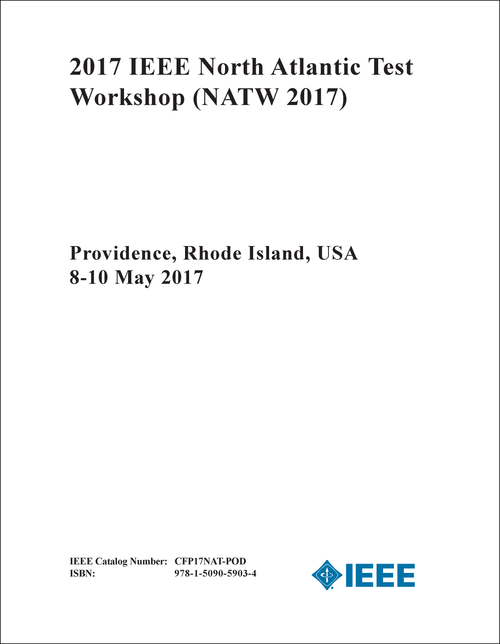 TEST WORKSHOP. IEEE NORTH ATLANTIC. 2017. (NATW 2017)