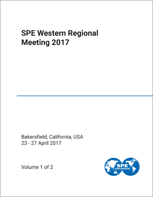 SPE WESTERN REGIONAL MEETING. 2017. (2 VOLS)