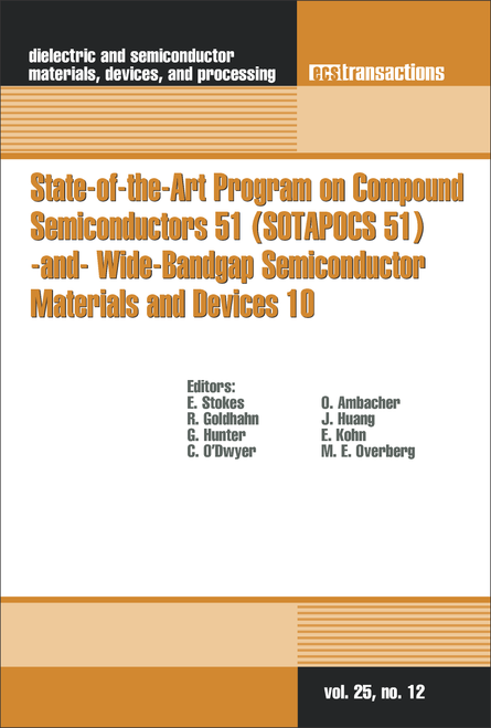 STATE-OF-THE-ART PROGRAM ON COMPOUND SEMICONDUCTORS 51 (SOTAPOCS 51) - AND- WIDE-BANDGAP SEMICONDUCTOR MATERIALS AND DEVICES 10 (216TH ECS MEETING)