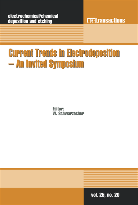 CURRENT TRENDS IN ELECTRODEPOSITION. AN INVITED SYMPOSIUM (216TH ECS MEETING)
