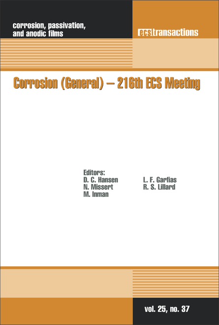 CORROSION (GENERAL) - 216TH ECS MEETING.