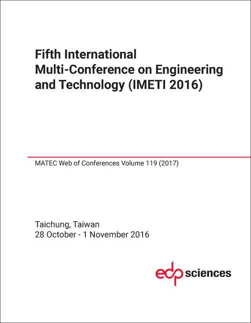 ENGINEERING AND TECHNOLOGY INNOVATION. INTERNATIONAL MULTI-CONFERENCE. 5TH 2016. (IMETI 2016)