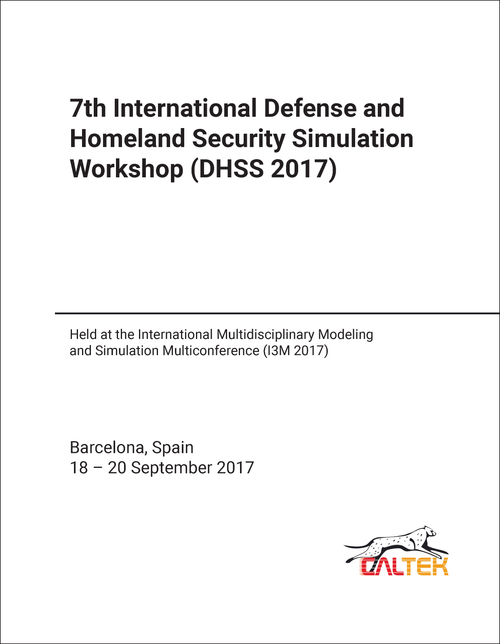 DEFENSE AND HOMELAND SECURITY SIMULATION WORKSHOP. INTERNATIONAL. 7TH 2017. (DHSS 2017)