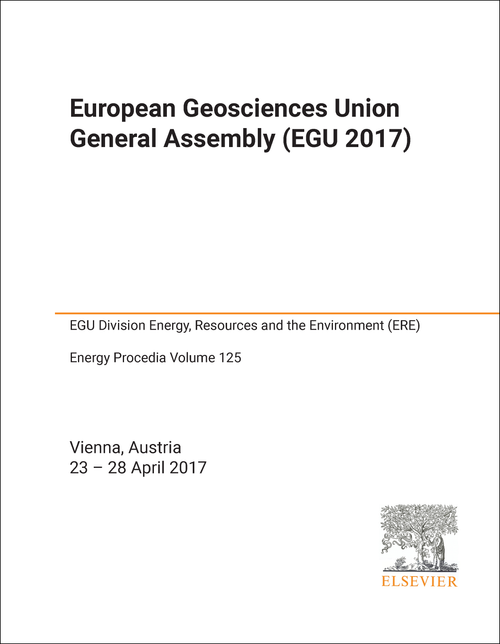 EUROPEAN GEOSCIENCES UNION GENERAL ASSEMBLY. 2017. (EGU 2017) (EGU DIVISION ENERGY, RESOURCES AND THE ENVIRONMENT, ERE)