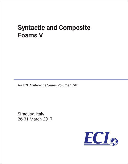 SYNTACTIC AND COMPOSITE FOAMS. CONFERENCE. 5TH 2017.