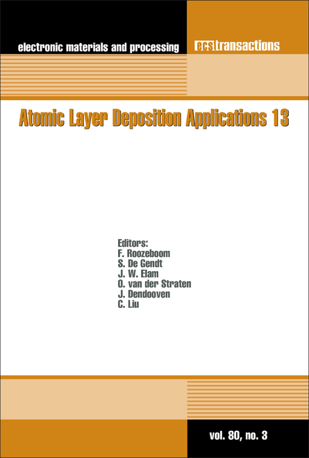 ATOMIC LAYER DEPOSITION APPLICATIONS 13. (232ND ECS MEETING)