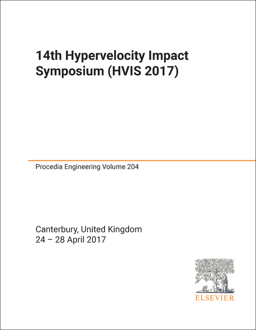 HYPERVELOCITY IMPACT SYMPOSIUM. 14TH 2017. (HVIS 2017)