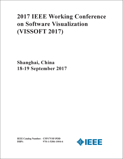 SOFTWARE VISUALIZATION. IEEE WORKING CONFERENCE. 2017. (VISSOFT 2017)