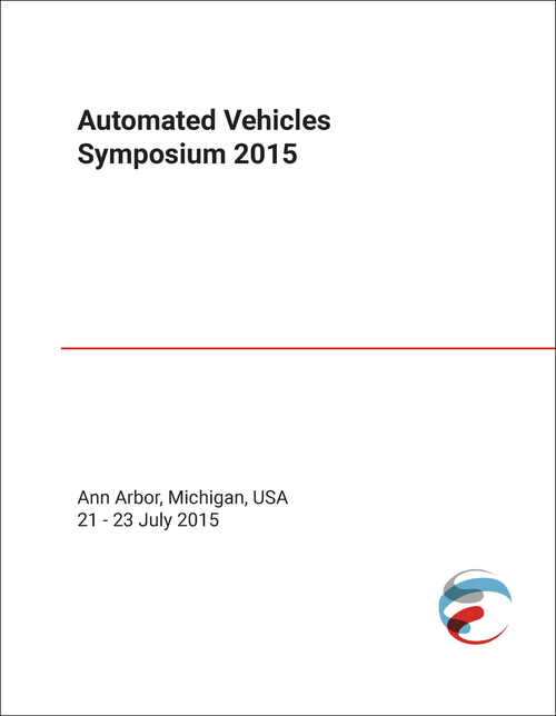 AUTOMATED VEHICLES SYMPOSIUM. 2015.