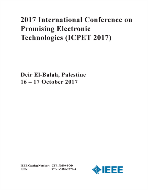 PROMISING ELECTRONIC TECHNOLOGIES. INTERNATIONAL CONFERENCE. 2017. (ICPET 2017)