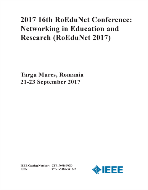 ROEDUNET CONFERENCE: NETWORKING IN EDUCATION AND RESEARCH. 16TH 2017. (RoEduNet 2017)