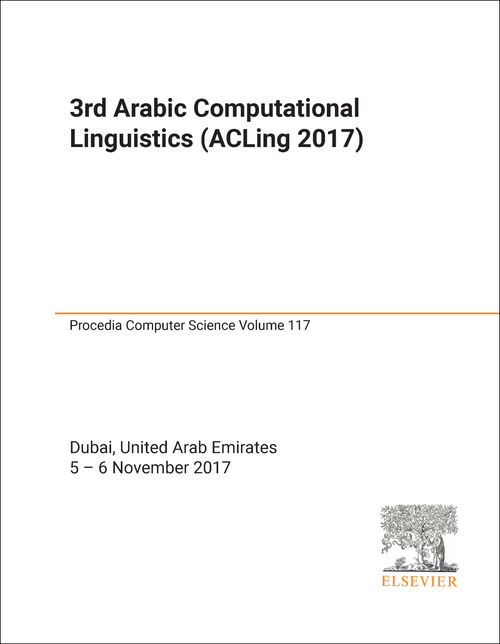 COMPUTATIONAL LINGUISTICS CONFERENCE. ARABIC. 2017. (ACLING 2017)