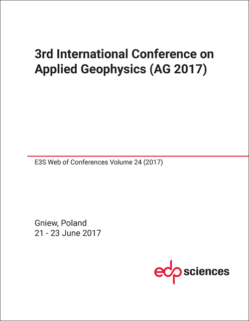 APPLIED GEOPHYSICS. INTERNATIONAL CONFERENCE. 3RD 2017. (AG 2017)