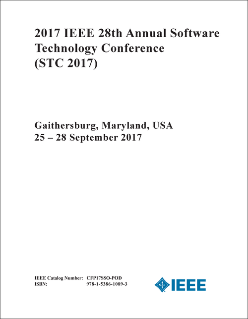 SOFTWARE TECHNOLOGY CONFERENCE. IEEE ANNUAL. 28TH 2017. (STC 2017)