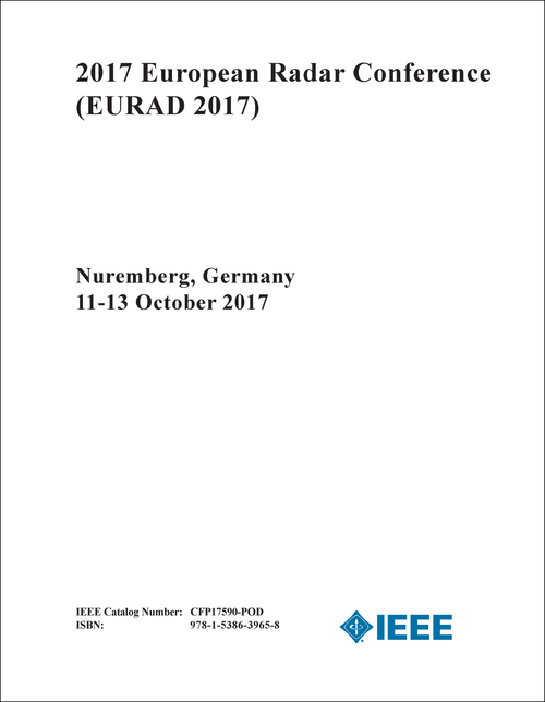 RADAR CONFERENCE. EUROPEAN. 2017. (EURAD 2017)