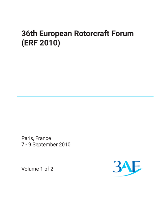 ROTORCRAFT FORUM. EUROPEAN. 36TH 2010. (ERF 2010) (2 VOLS)