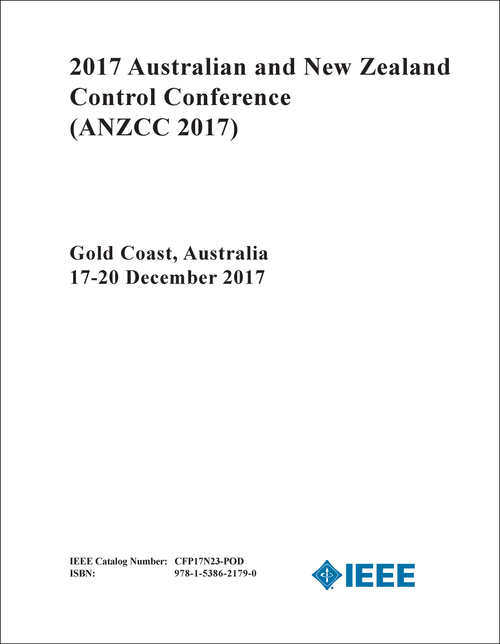CONTROL CONFERENCE. AUSTRALIAN AND NEW ZEALAND. 2017. (ANZCC 2017)