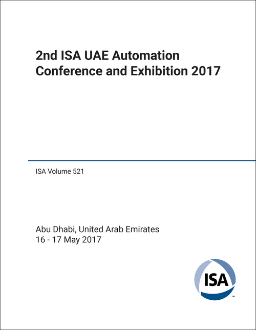 AUTOMATION CONFERENCE AND EXHIBITION. ISA UAE. 2ND 2017.