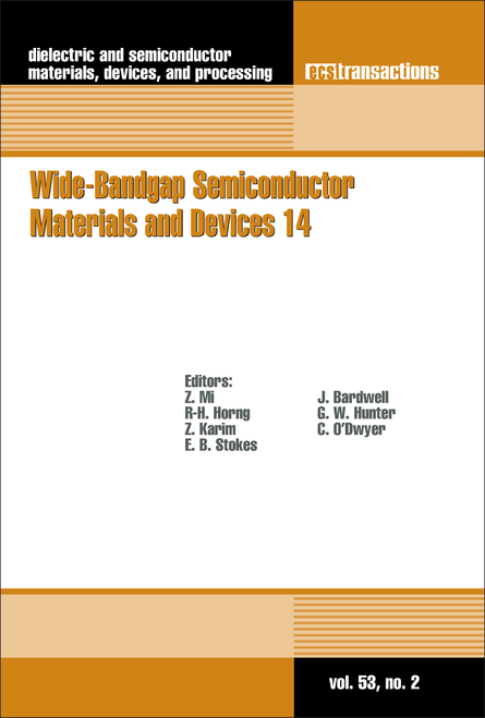 WIDE-BANDGAP SEMICONDUCTOR MATERIALS AND DEVICES 14. (223RD ECS MEETING)