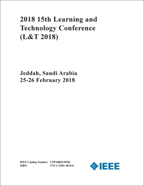 LEARNING AND TECHNOLOGY CONFERENCE. 15TH 2018. (L&T 2018)
