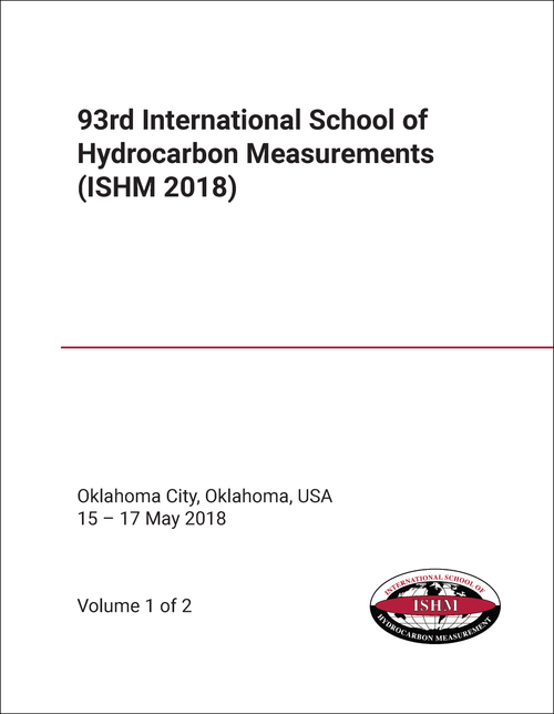 HYDROCARBON MEASUREMENTS. INTERNATIONAL SCHOOL. 93RD 2018. (ISHM 2018) (2 VOLS)