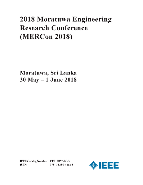 ENGINEERING RESEARCH CONFERENCE. MORATUWA. 2018. (MERCon 2018)