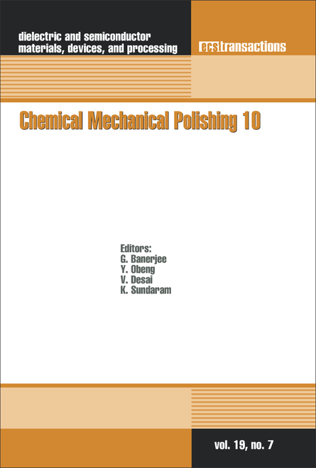 CHEMICAL MECHANICAL POLISHING 10. (215TH ECS MEETING)