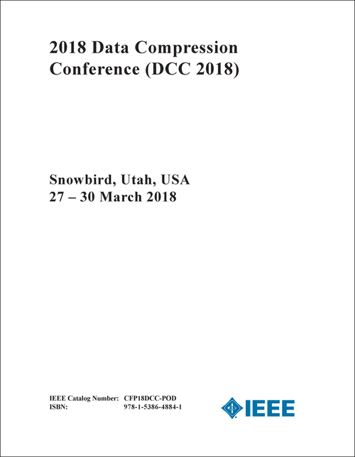DATA COMPRESSION CONFERENCE. 2018. (DCC 2018)