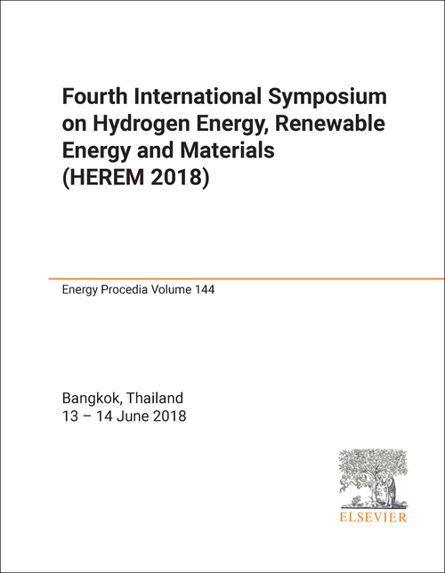 HYDROGEN ENERGY, RENEWABLE ENERGY AND MATERIALS. INTERNATIONAL SYMPOSIUM. 4TH 2018. (HEREM 2018)