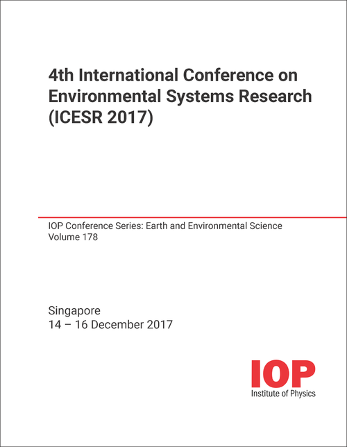 ENVIRONMENTAL SYSTEMS RESEARCH. INTERNATIONAL CONFERENCE. 4TH 2017. (ICESR 2017)