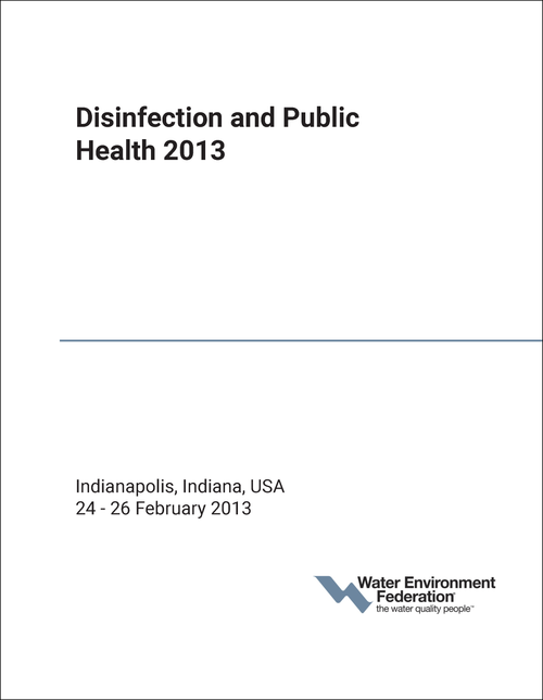 DISINFECTION AND PUBLIC HEALTH. CONFERENCE. 2013.