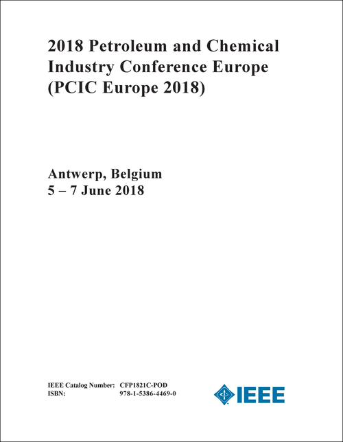 PETROLEUM AND CHEMICAL INDUSTRY CONFERENCE EUROPE. 2018. (PCIC Europe 2018)