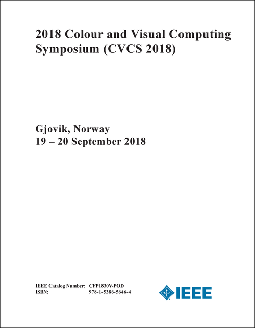 COLOUR AND VISUAL COMPUTING SYMPOSIUM. 2018. (CVCS 2018)