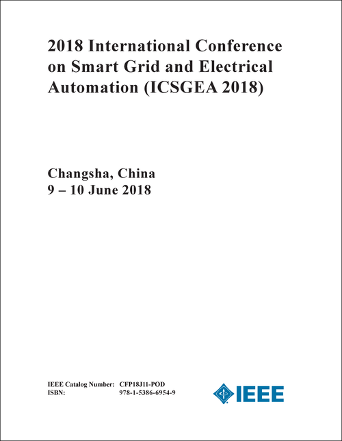 SMART GRID AND ELECTRICAL AUTOMATION. INTERNATIONAL CONFERENCE. 2018. (ICSGEA 2018)