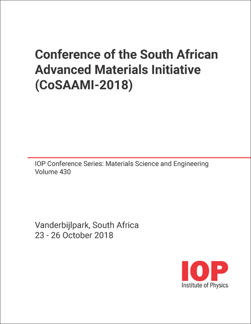 SOUTH AFRICAN ADVANCED MATERIALS INITIATIVE. CONFERENCE. 2018. (COSAAMI-2018)