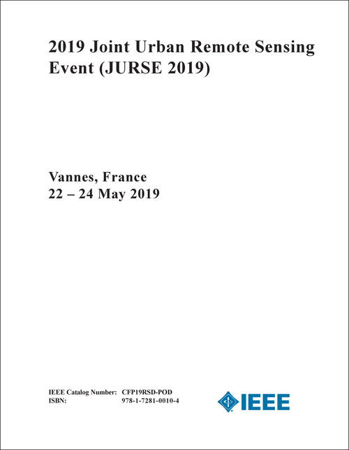 URBAN REMOTE SENSING EVENT. JOINT. 2019. (JURSE 2019)