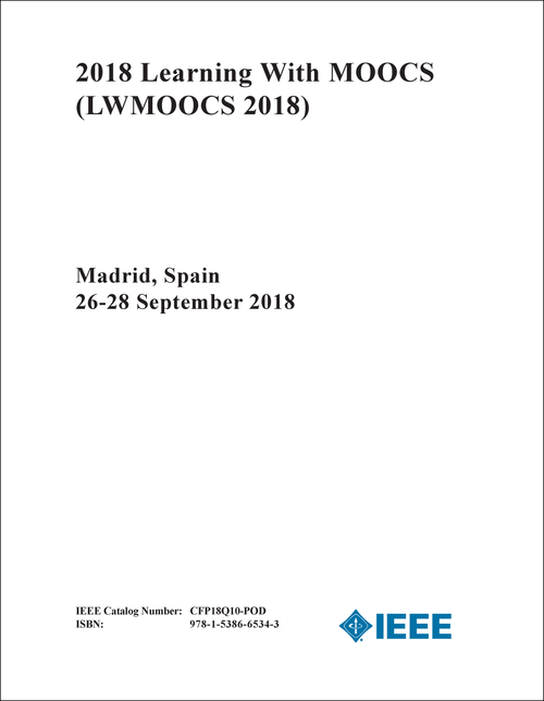 LEARNING WITH MOOCS. 2018. (LWMOOCS 2018)