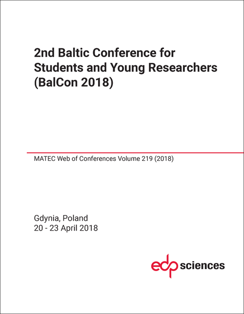 BALTIC CONFERENCE FOR STUDENTS AND YOUNG RESEARCHERS. 2ND 2018. (BALCON 2018)