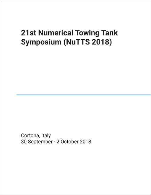 NUMERICAL TOWING TANK SYMPOSIUM. 21ST 2018. (NUTTS 2018)