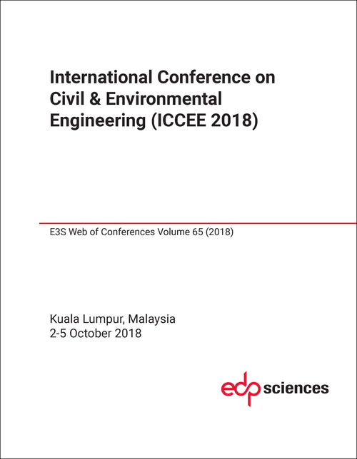 CIVIL AND ENVIRONMENTAL ENGINEERING. INTERNATIONAL CONFERENCE. 2018. (ICCEE 2018)