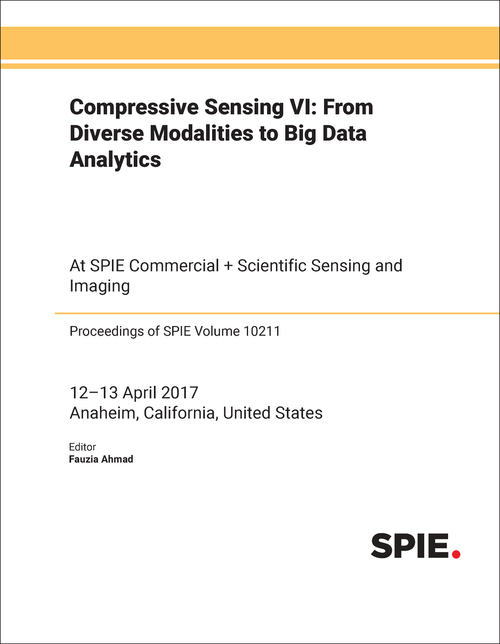 COMPRESSIVE SENSING VI:  FROM DIVERSE MODALITIES TO BIG DATA ANALYTICS