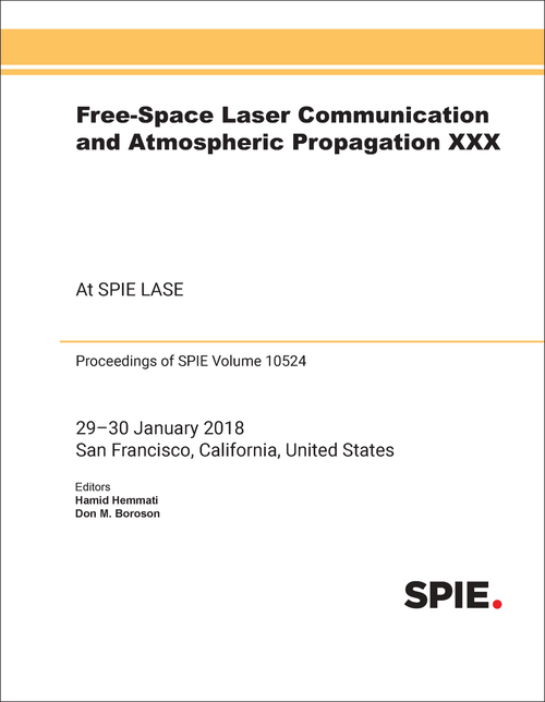 FREE-SPACE LASER COMMUNICATION AND ATMOSPHERIC PROPAGATION XXX