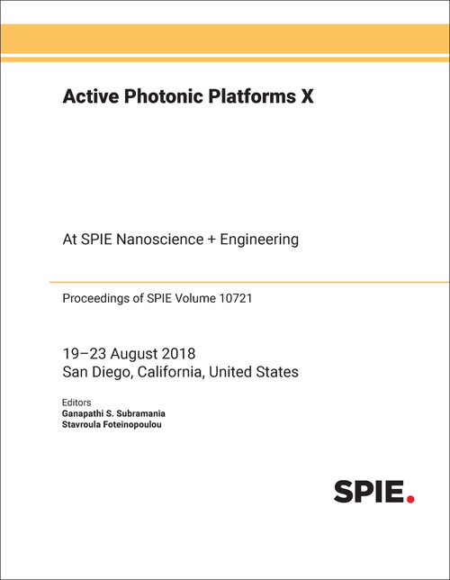 ACTIVE PHOTONIC PLATFORMS X