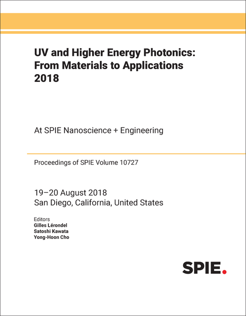 UV AND HIGHER ENERGY PHOTONICS: FROM MATERIALS TO APPLICATIONS 2018